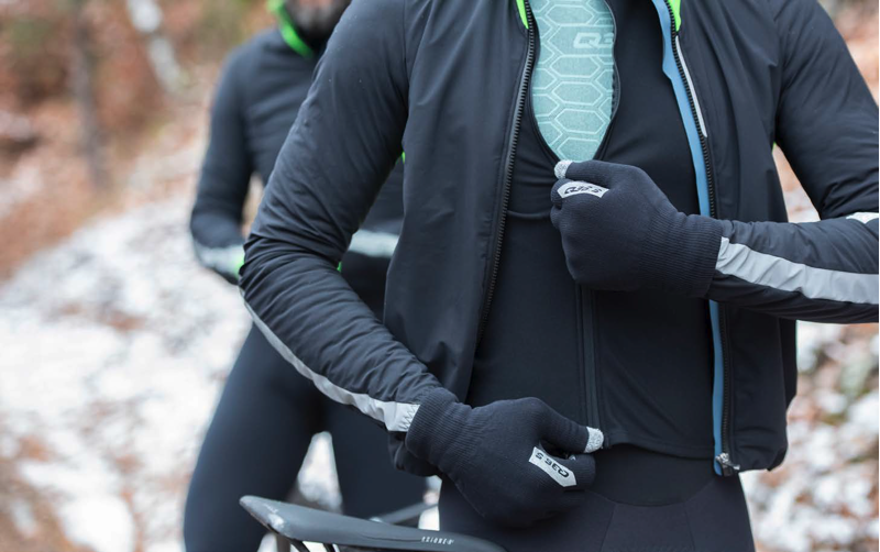 Q36.5 Dottore Termico Winter Cycling Jacket in BLACK-5